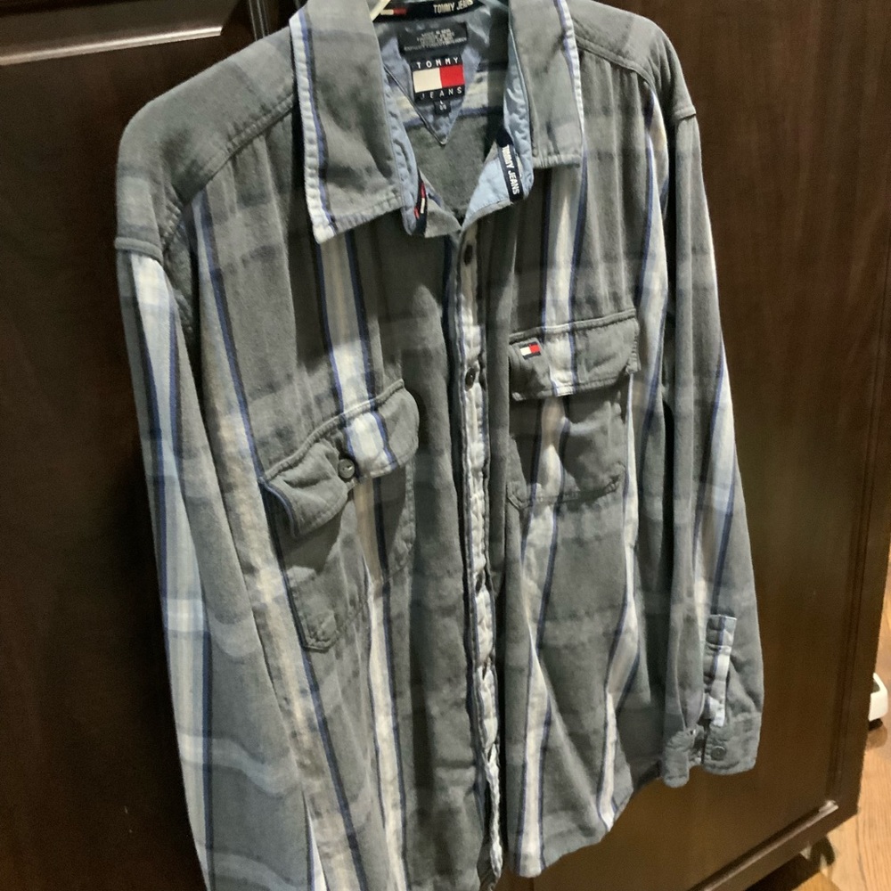 Plaid flannel shirt